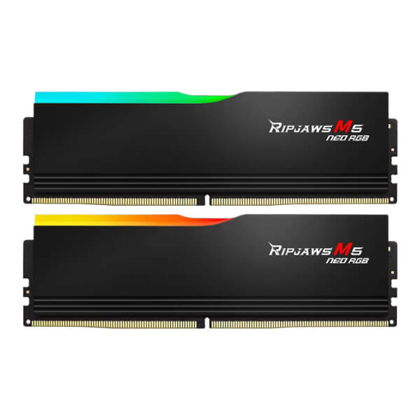 G.Skill Ripjaws M5 Neo RGB 32GB (16GBx2) DDR5 6000MHz Desktop RAM (Black)